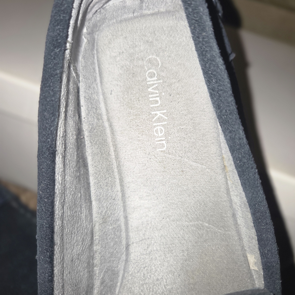 Calvin Klein Men's Navy Loafers - Picture 6 of 9